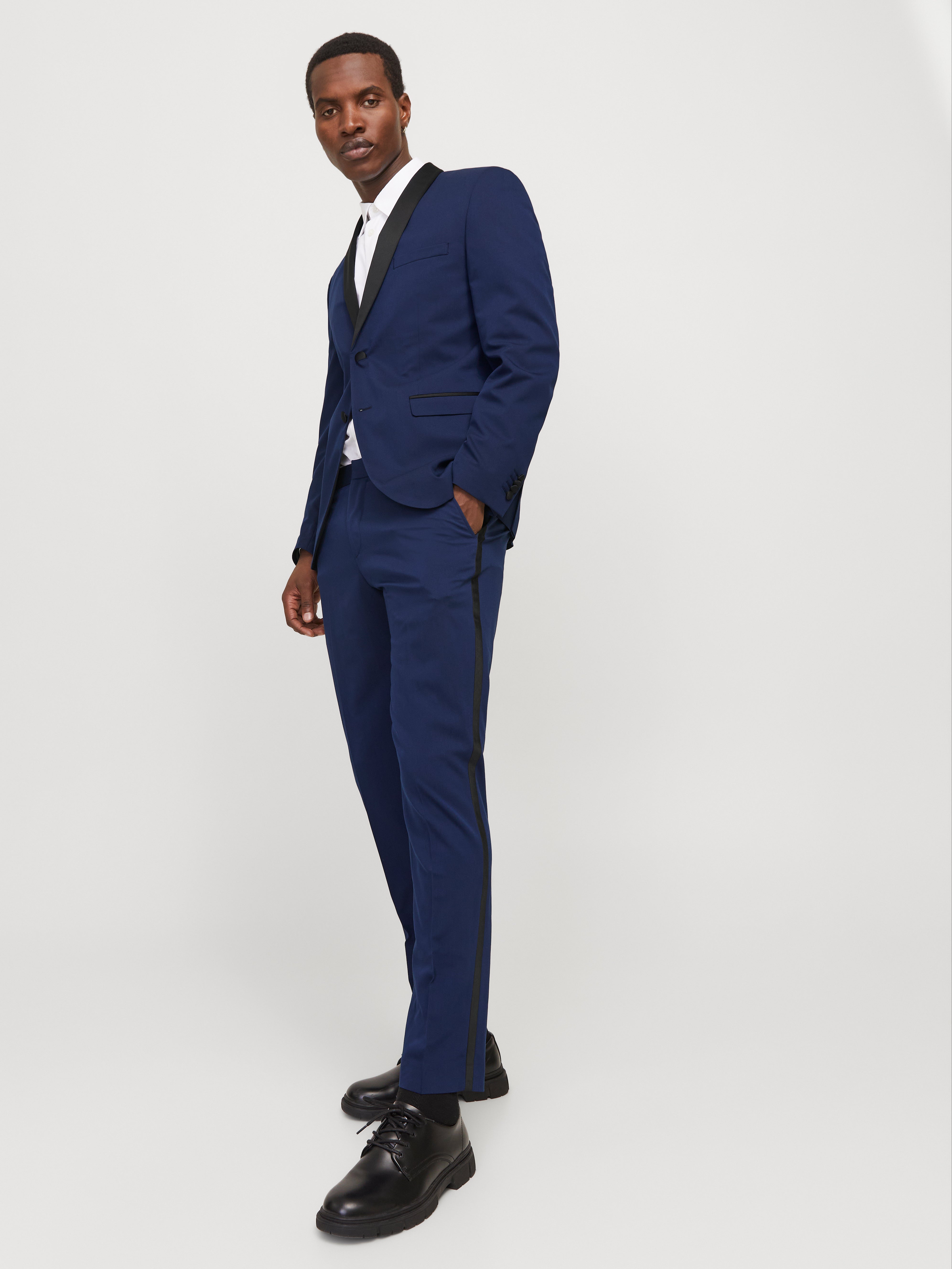 Jack & Jones JPRFRANCO Super Slim Fit Tailored Trousers - 12245184