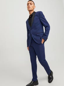 Jack & Jones JPRFRANCO Super Slim Fit Tailored bukser -Medieval Blue - 12245184