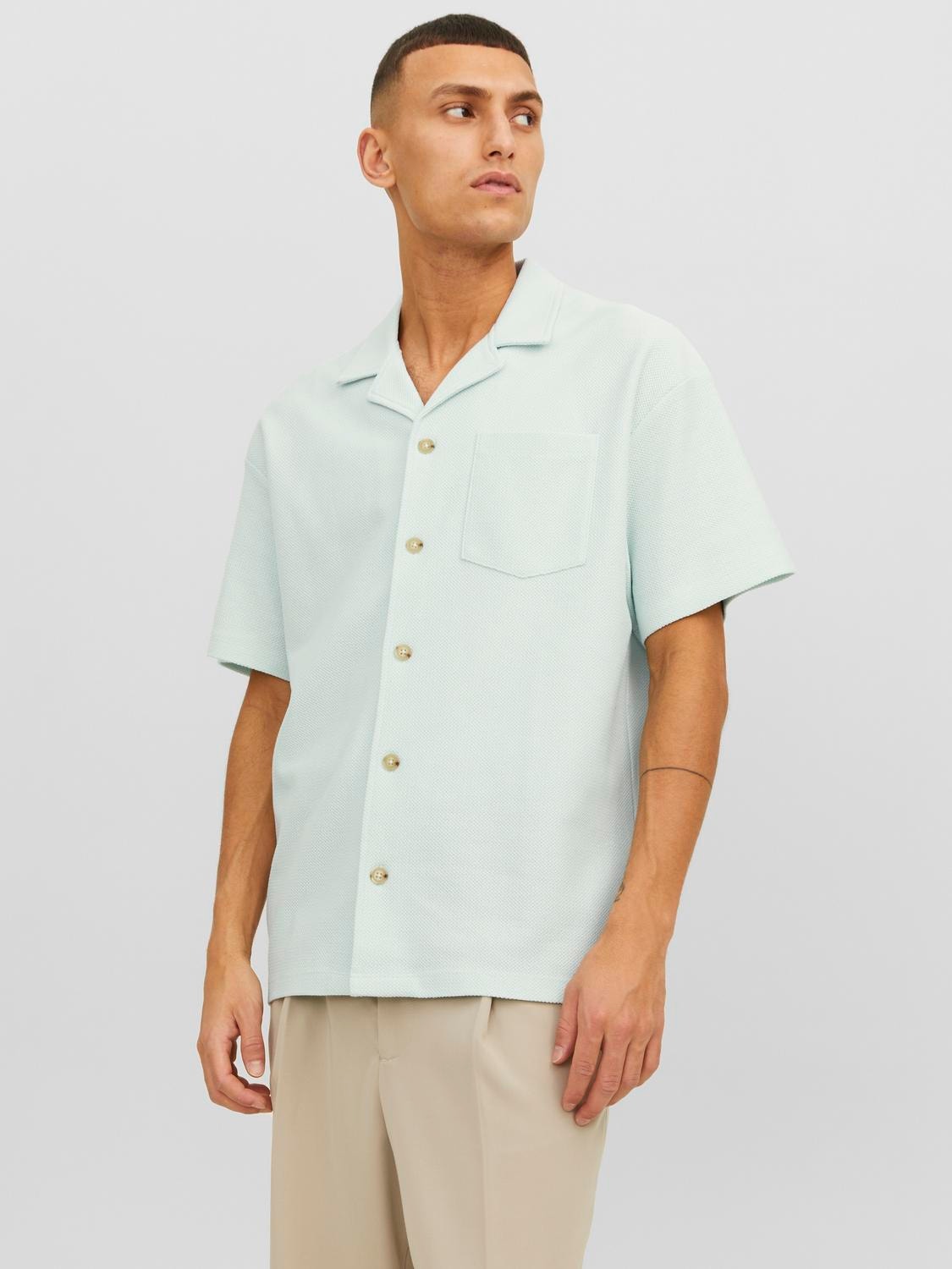 Jack & Jones Camisa Regular Fit -Pale Blue - 12245238