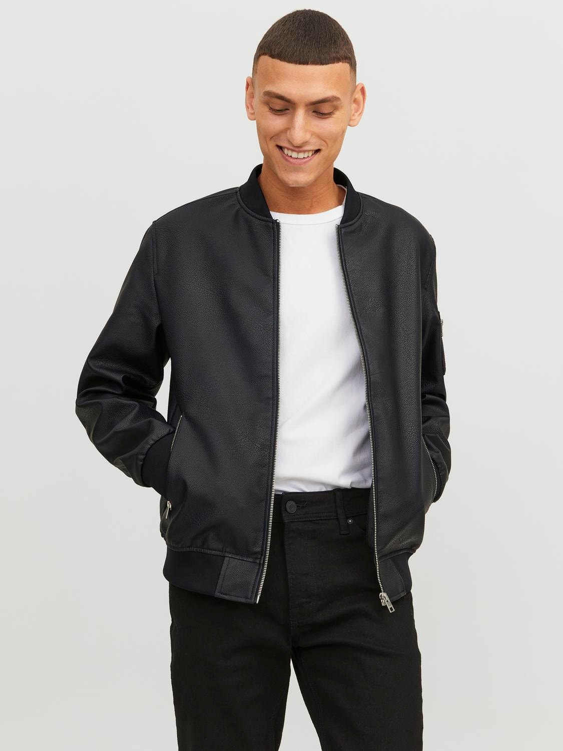 Jack & Jones Μπουφάν Bomber -Black - 12245256