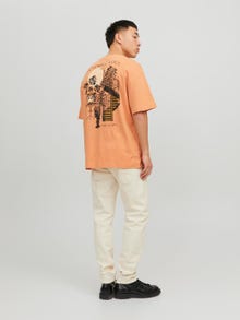 Jack & Jones T-shirt Imprimé Col rond -Copper Tan - 12245262