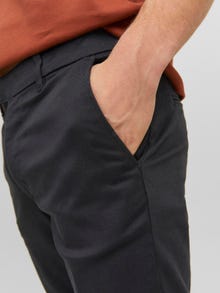 Jack & Jones Slim Fit Plátěné kalhoty Chino -Black - 12245343