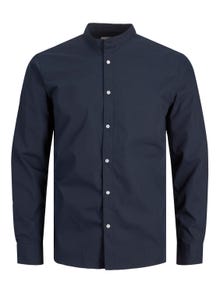 Jack & Jones Plus Size Slim Fit Avslappnad skjorta -Navy Blazer - 12245367