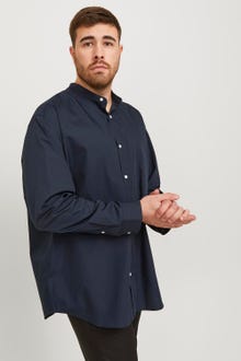Jack & Jones Plus Size Slim Fit Casual shirt -Navy Blazer - 12245367