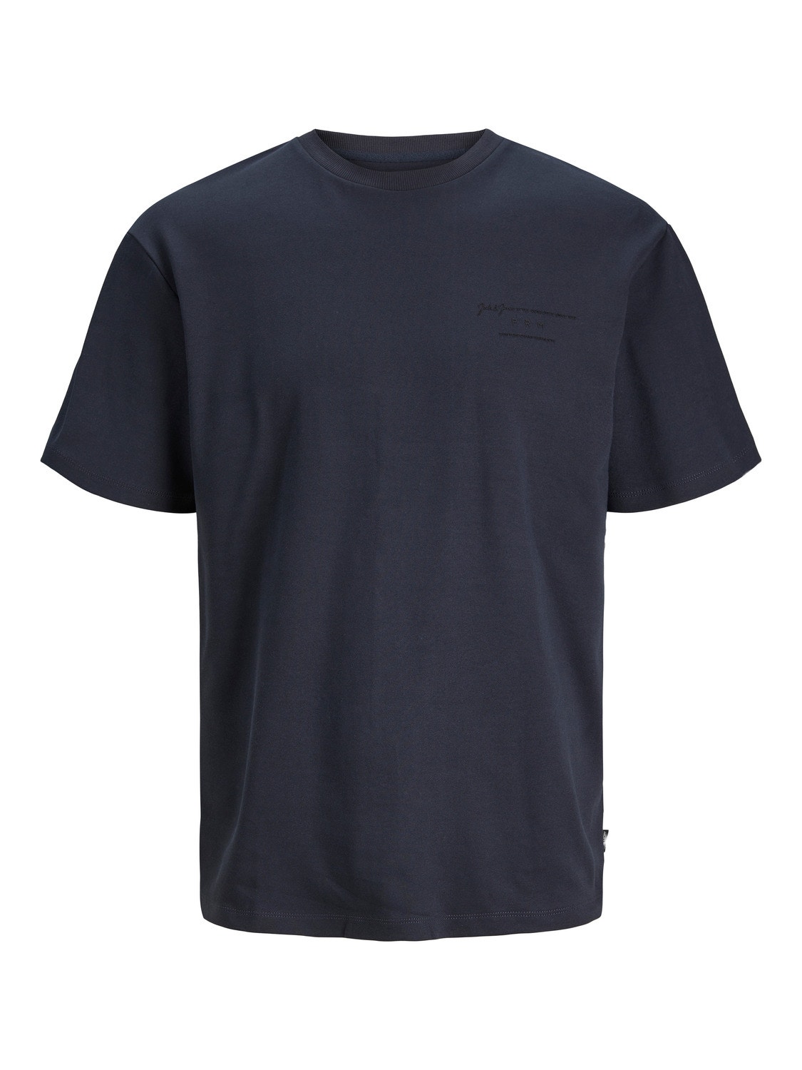 Jack & Jones Nadruk Okrągły dekolt T-shirt -Perfect Navy - 12245400