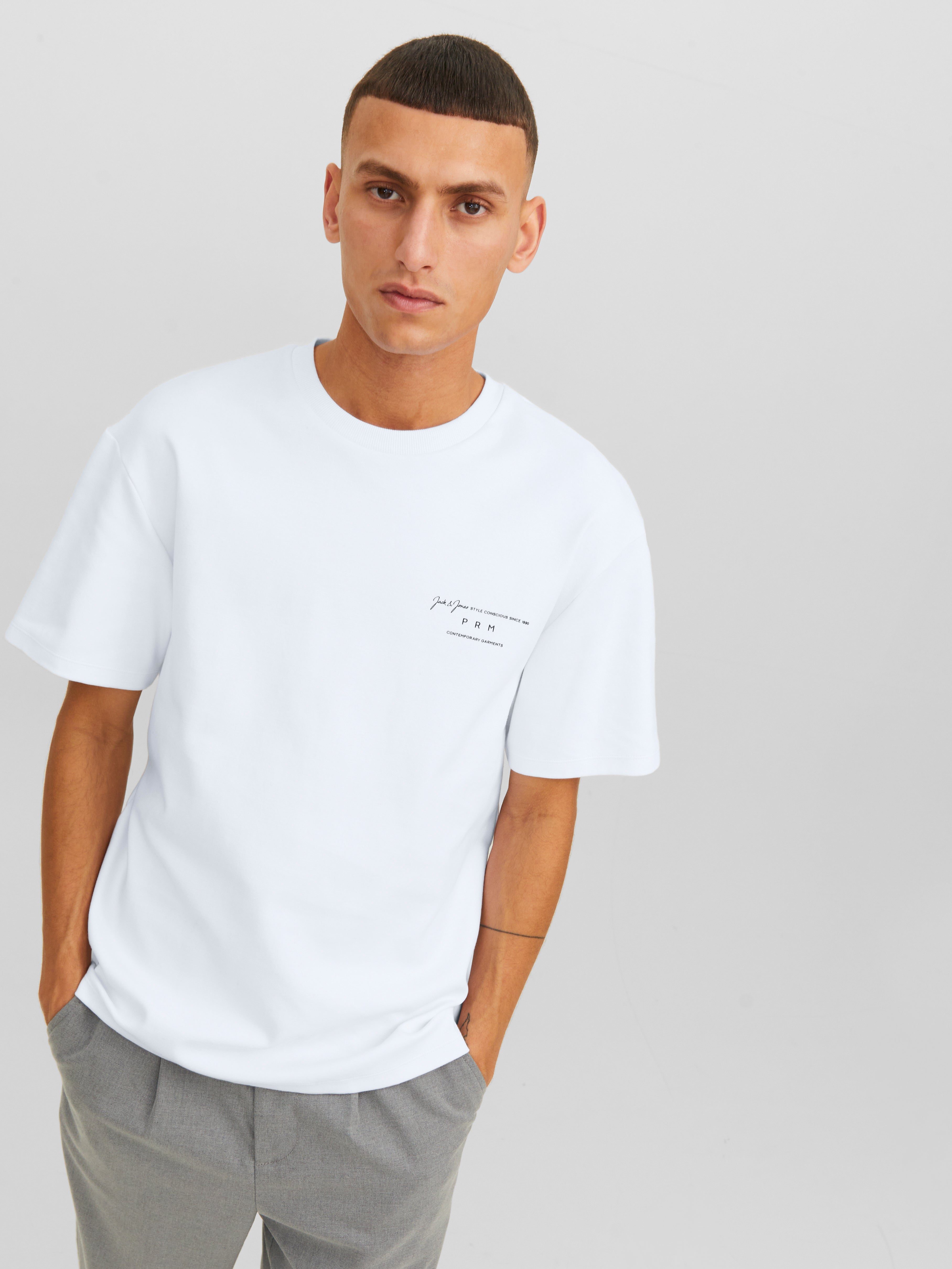 Jack & Jones T-shirt Imprimé Col rond - 12245400