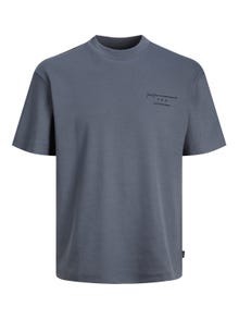 Jack & Jones Printed Crew neck T-shirt -Turbulence - 12245400