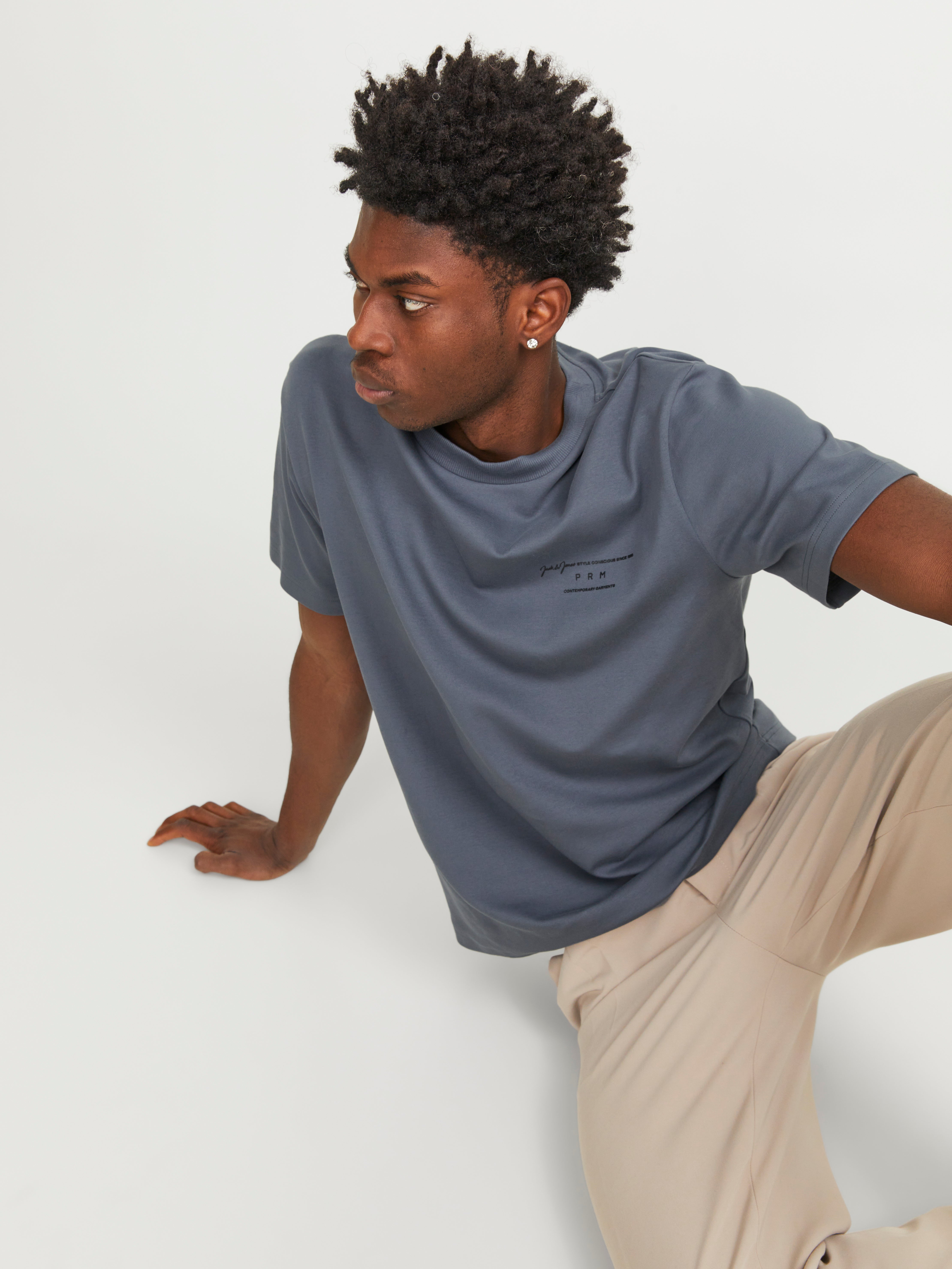 Jack & Jones Printed Crew neck T-shirt - 12245400