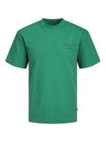 Jack & Jones Sima Környak Trikó -Bottle Green - 12245400