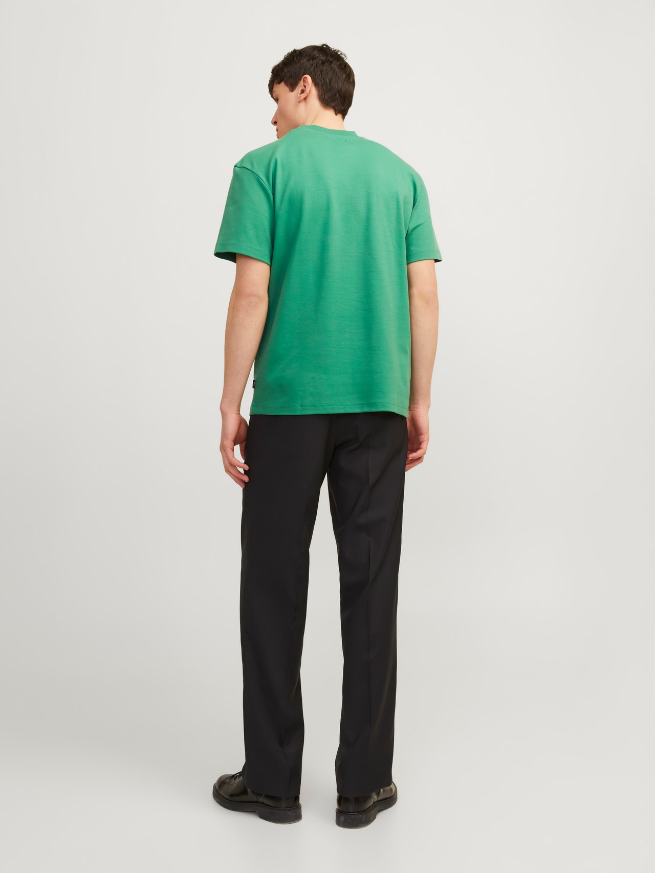 Jack & Jones Sima Környak Trikó -Bottle Green - 12245400