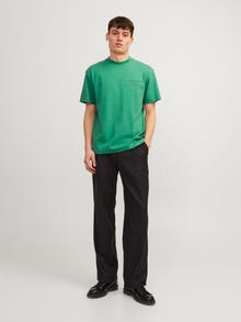 Jack & Jones Sima Környak Trikó -Bottle Green - 12245400