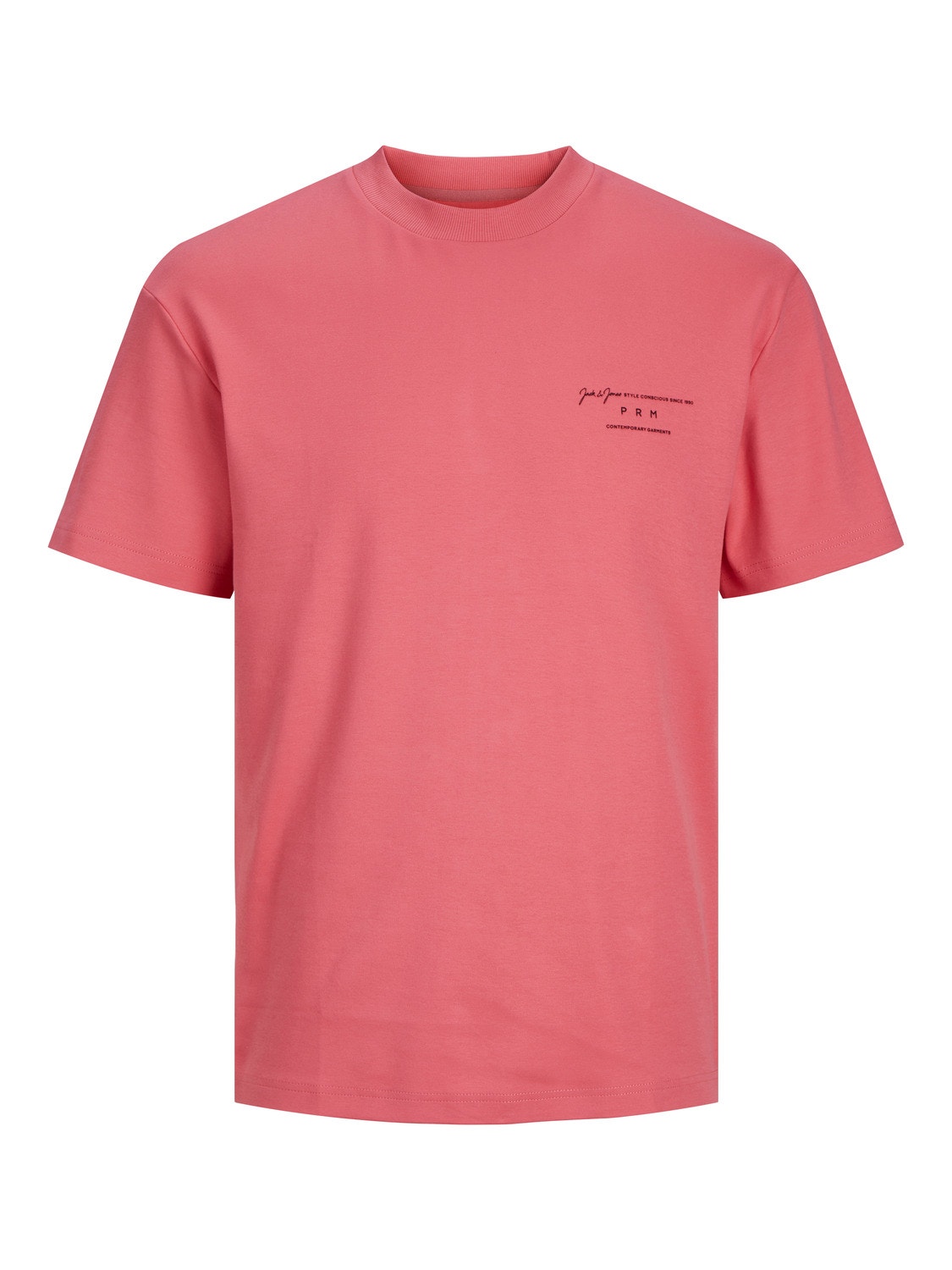 Jack & Jones Gedrukt Ronde hals T-shirt -Rapture Rose - 12245400