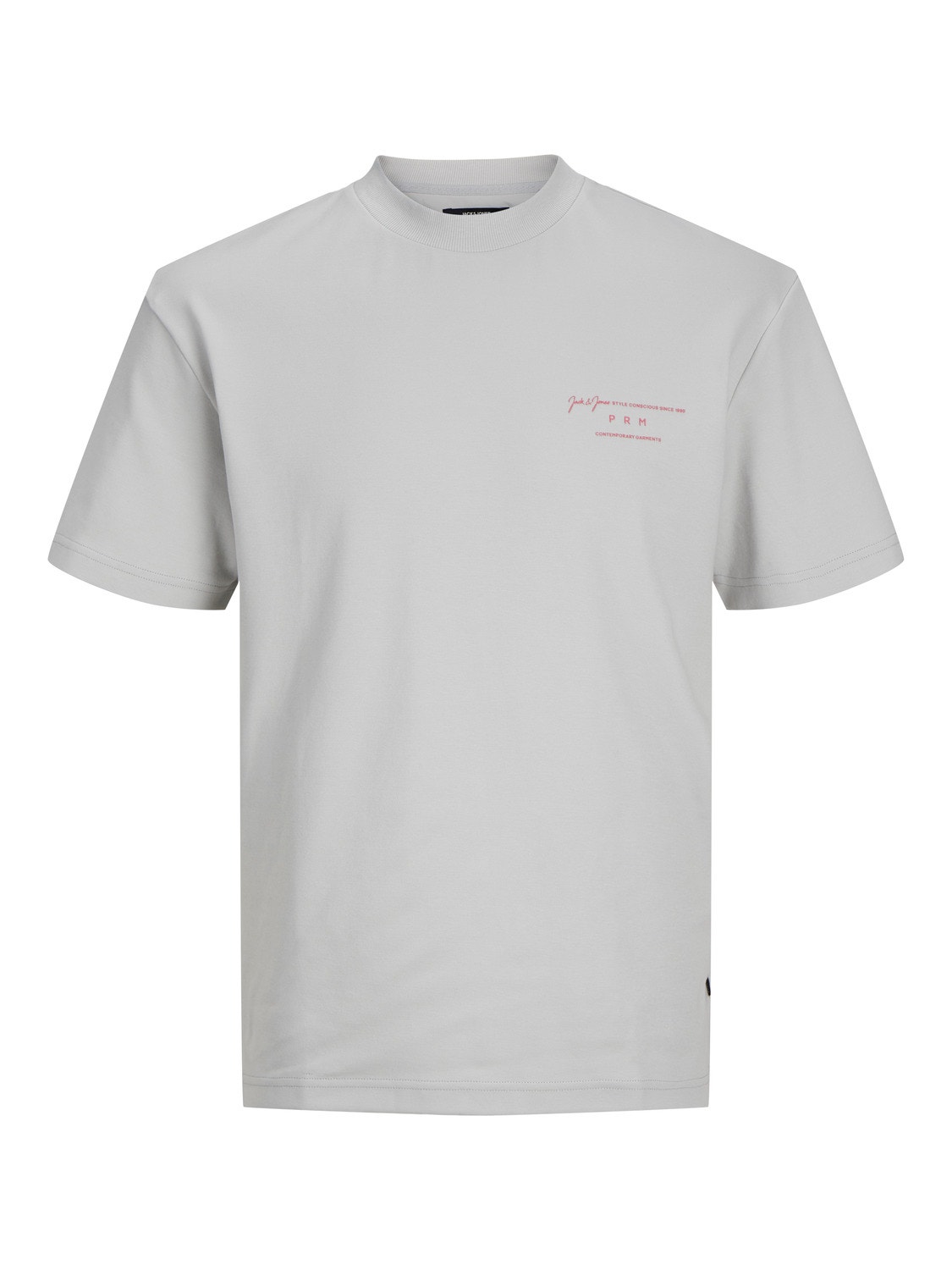 Jack & Jones Printed Crew neck T-shirt -Harbor Mist - 12245400