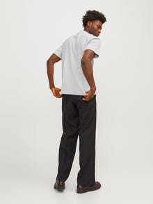 Jack & Jones Sima Környak Trikó -Harbor Mist - 12245400