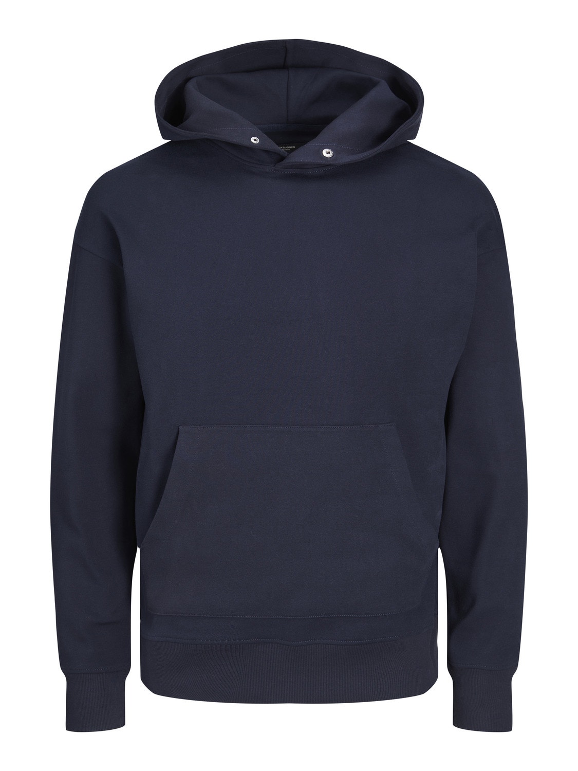 Jack & Jones Plain Hoodie -Perfect Navy - 12245402