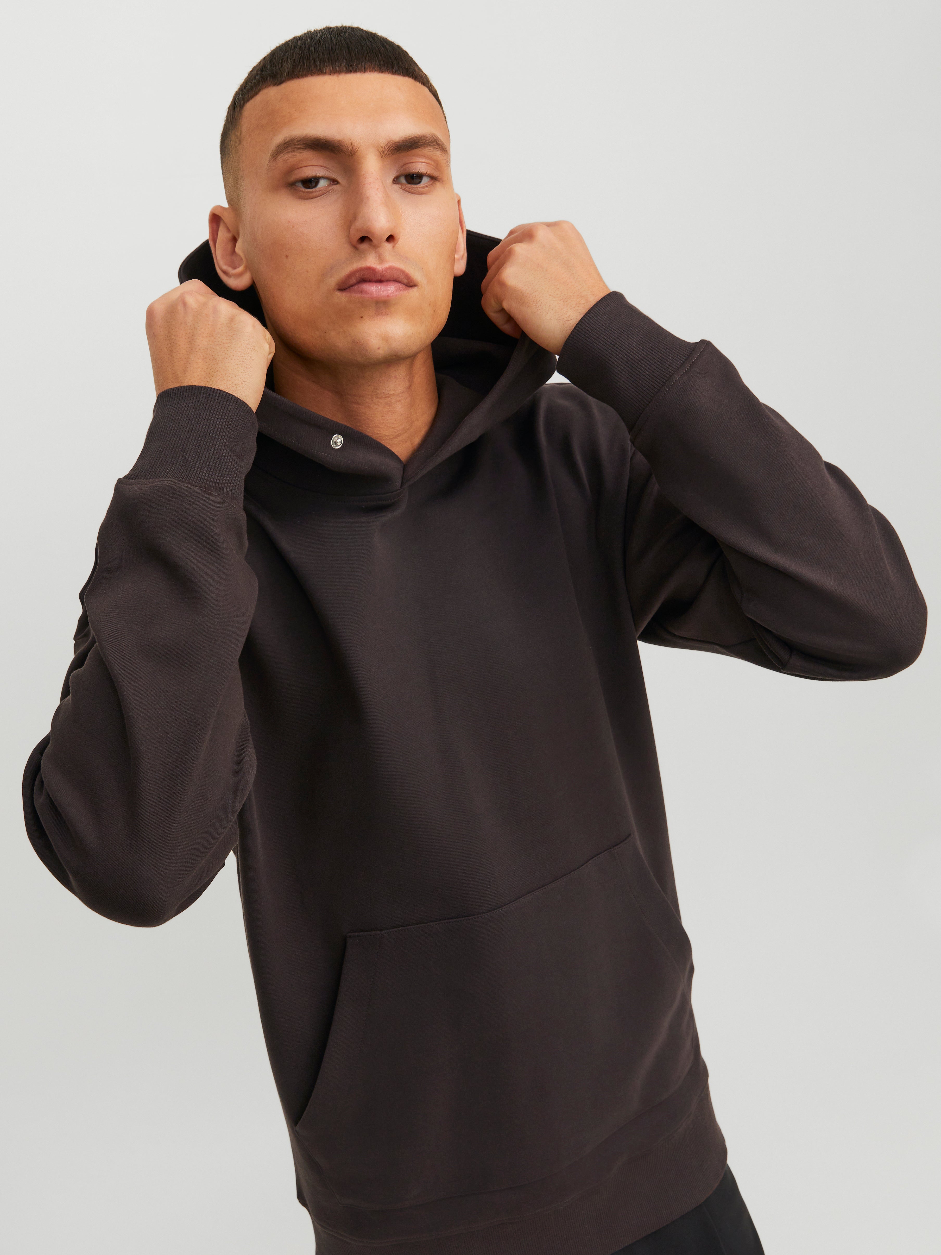 Jack & Jones Plain Hoodie - 12245402