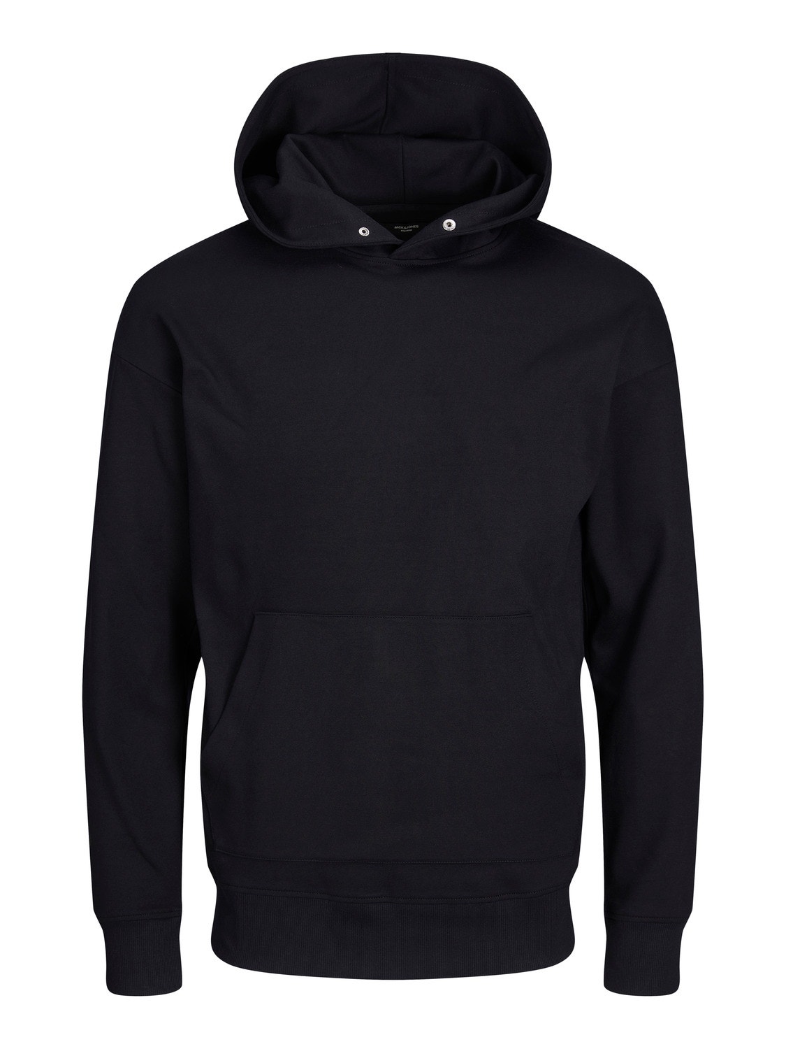 Jack & Jones Plain Hoodie -Black - 12245402