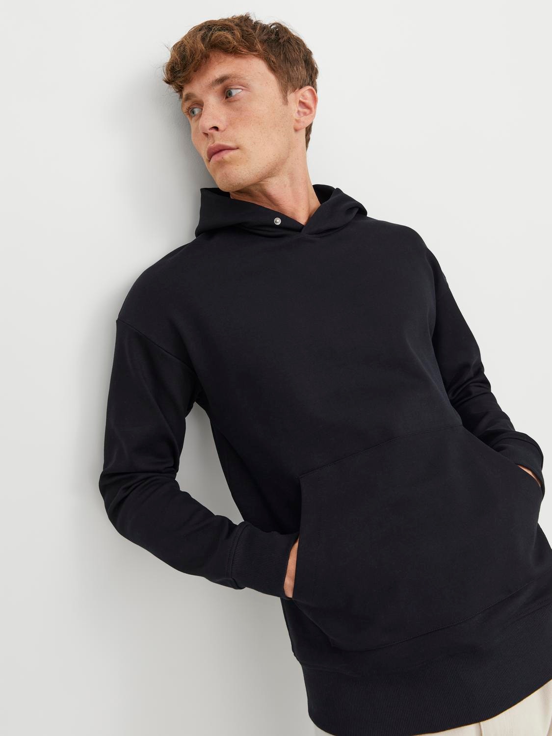 Jack & Jones Sima Kapucnis felső -Black - 12245402