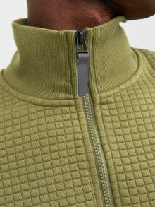 Jack & Jones Gładki Bluza zapinana na zamek -Olive Branch - 12245404