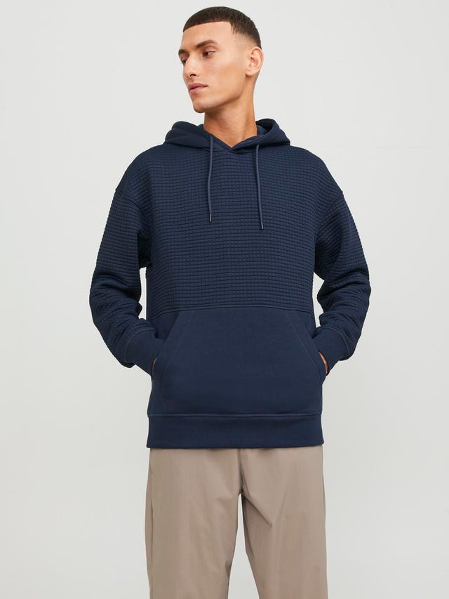 Jack & Jones Gładki Bluza z kapturem - 12245407