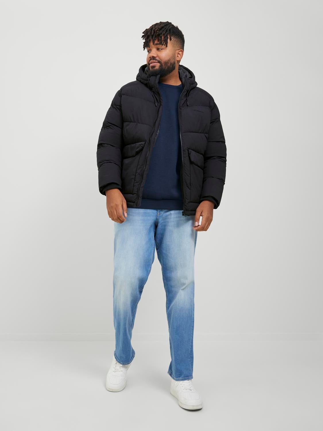 Plus Size Pufferjacke