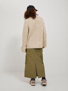 JJXX JXELLINORA Megztinis -Cloud Dancer - 12245453