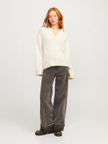 JJXX JXARIELLA Gebreide pullover -Bone White - 12245459