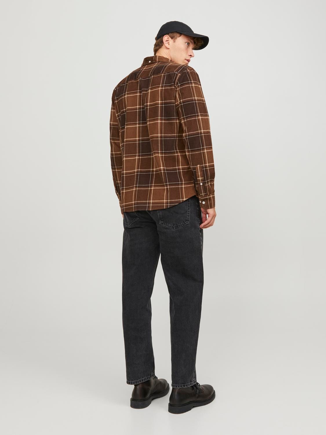 Jack & Jones Mugav lõige Särgid -Toffee - 12245503