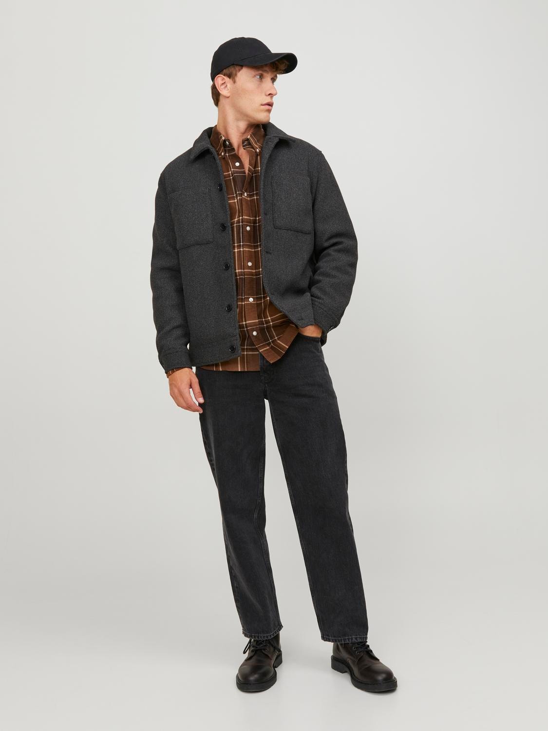 Jack & Jones Camisa Comfort Fit -Toffee - 12245503