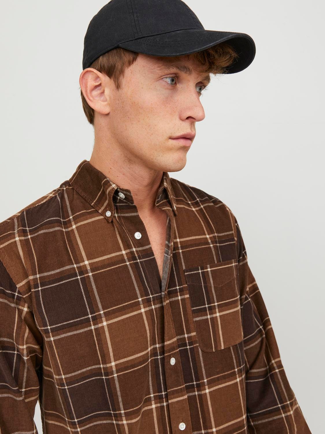 Jack & Jones Mugav lõige Särgid -Toffee - 12245503