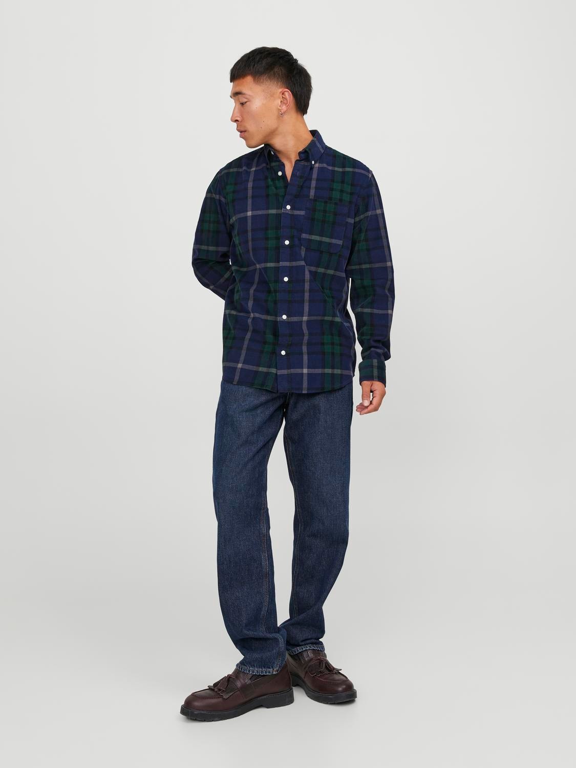 Jack & Jones Comfort Fit Ing -Night Sky - 12245503