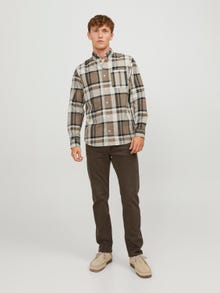 Jack & Jones Comfort Fit Košile -Pelican - 12245503