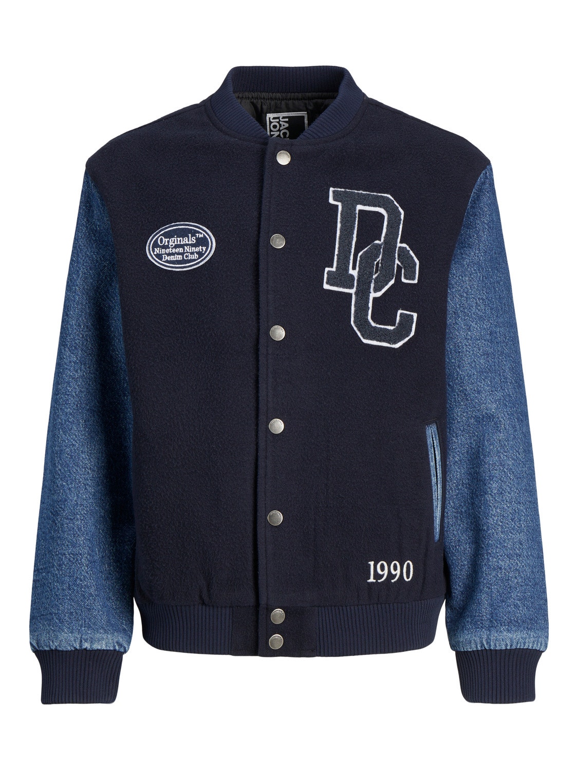 Jack & Jones Chaqueta estilo béisbol Para chicos -Blue Denim - 12245637