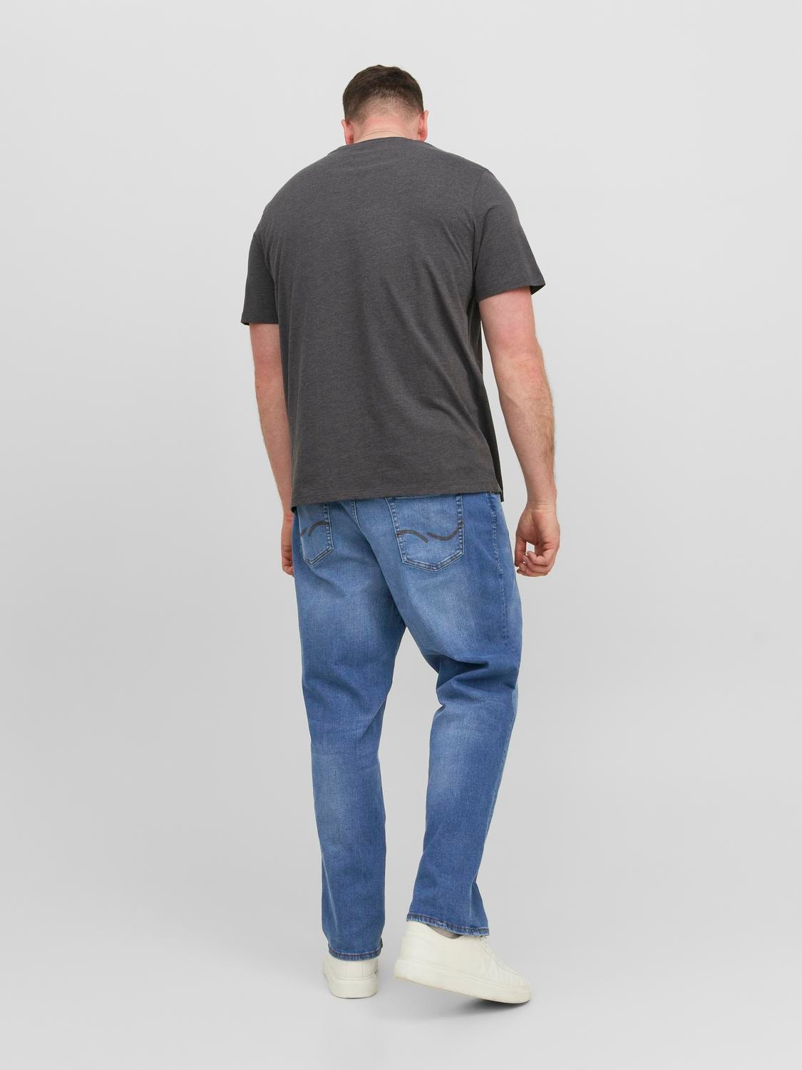 Jack & Jones Plus Size JJIMIKE JJORIGINAL SQ 223  PLS Jeans tapered fit -Blue Denim - 12245638