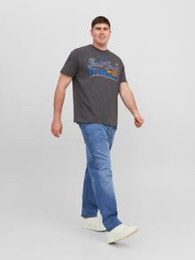 Jack & Jones Plus Size JJIMIKE JJORIGINAL SQ 223 PLS Jeans tapered fit -Blue Denim - 12245638