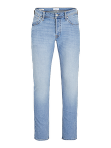 Jack & Jones Plius JJIMIKE JJORIGINAL SQ 330 NOOS PLS Siaurėjantys džinsai -Blue Denim - 12245647