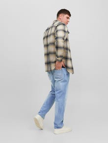 Jack & Jones Plius JJIMIKE JJORIGINAL SQ 330 NOOS PLS Siaurėjantys džinsai -Blue Denim - 12245647