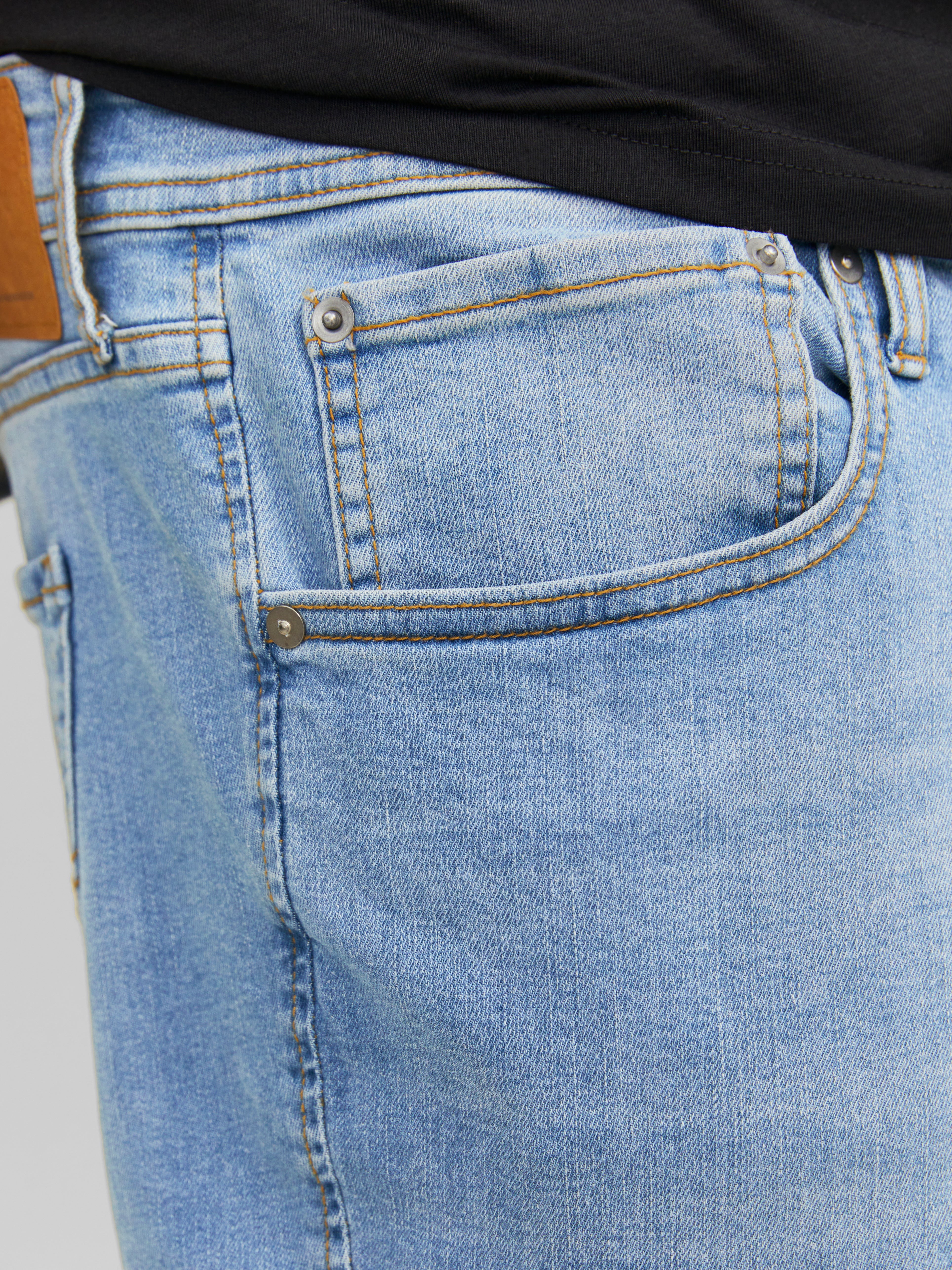 JJIMIKE JJORIGINAL JJ 156 NOOS Jeans Tapered Fit | Azul Médio | Jack JJIMIKE JJORIGINAL JJ 156 NOOS Jeans Tapered Fit | Azul Médio | Jack
