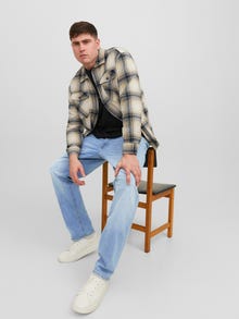Jack & Jones Plius JJIMIKE JJORIGINAL SQ 330 NOOS PLS Siaurėjantys džinsai -Blue Denim - 12245647