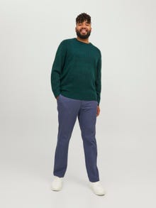 Jack & Jones Plus Size Pantalon chino Slim Fit -Navy Blazer - 12245650