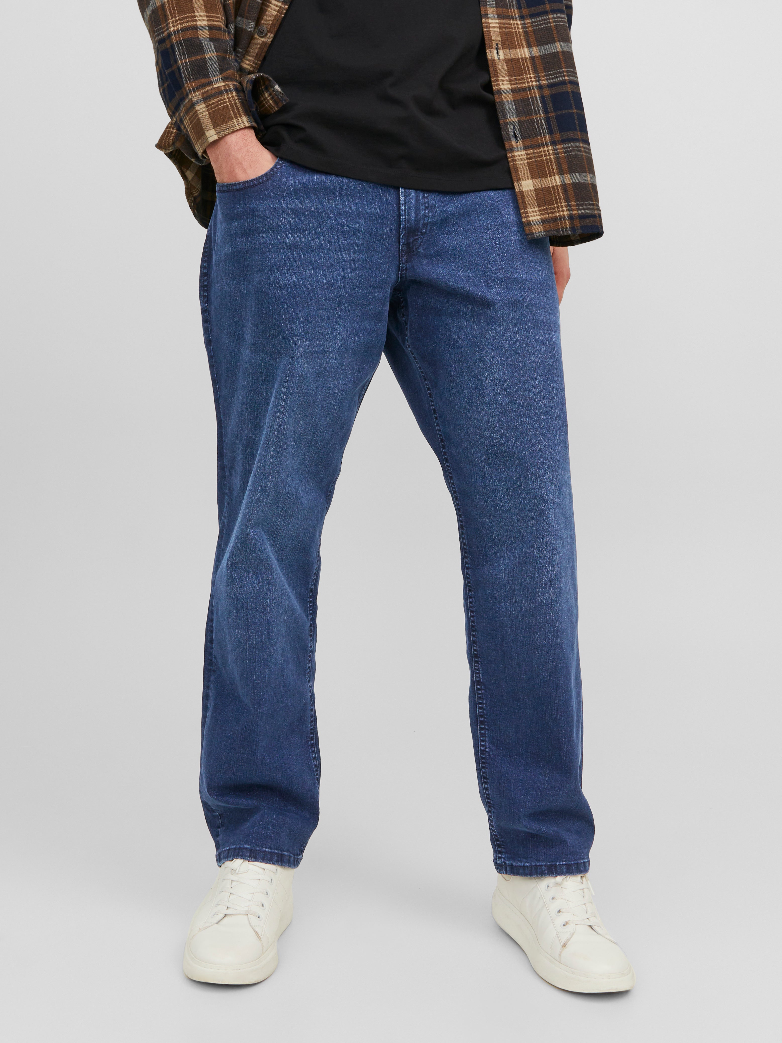 Plus Size Jjimike Jjoriginal Sq 350 Pls Jean Coupe Tapered - Jack & Jones - Modalova