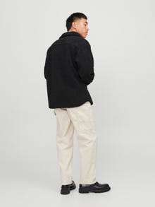 Jack & Jones Wide Fit Overshirt -Black - 12245710