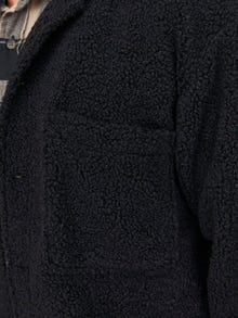 Jack & Jones Wide Fit Permatomi marškiniai -Black - 12245710