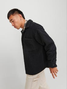 Jack & Jones Wide Fit Overshirt -Black - 12245710