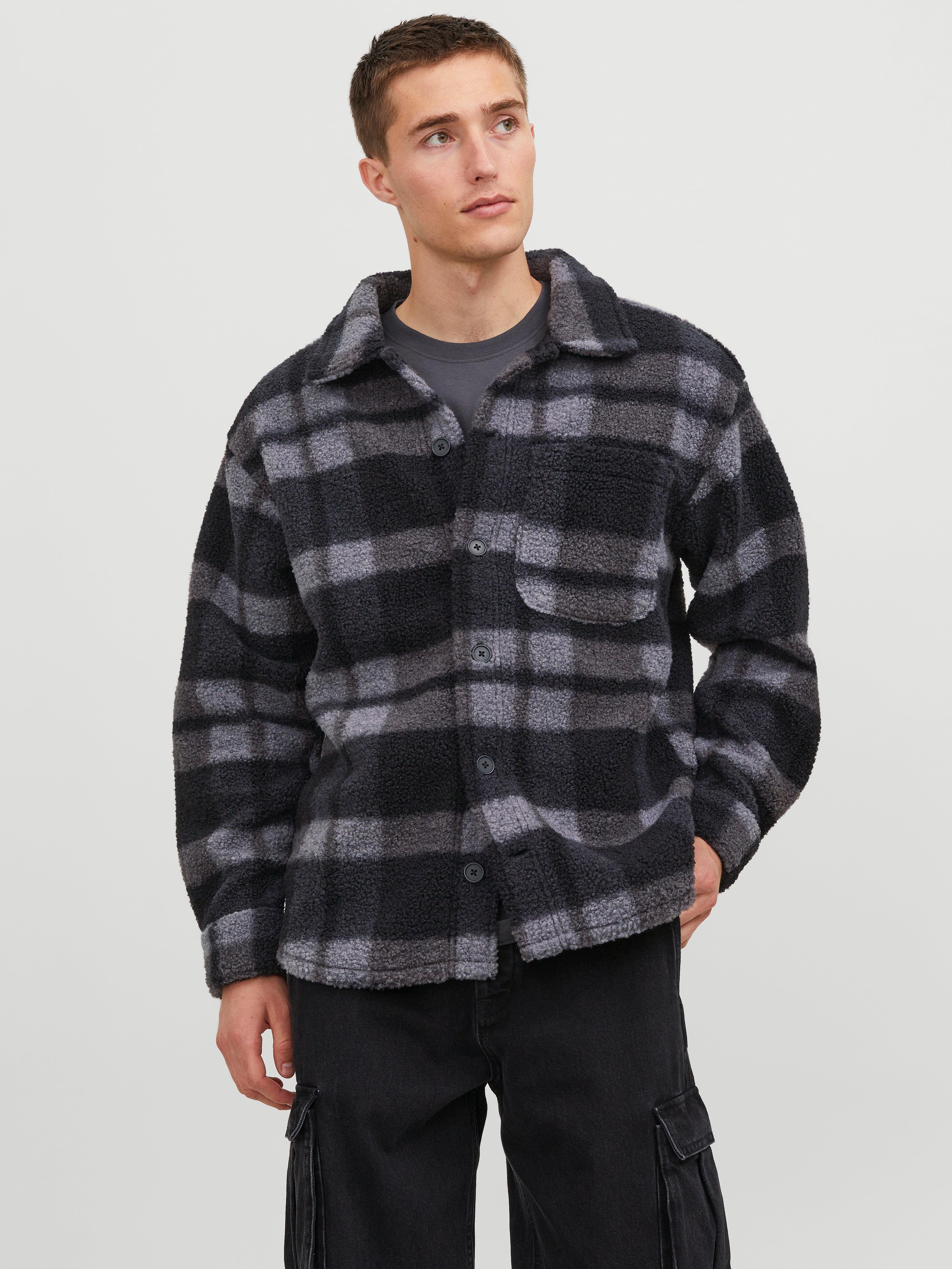 Jack & Jones Wide Fit Overshirt - 12245710