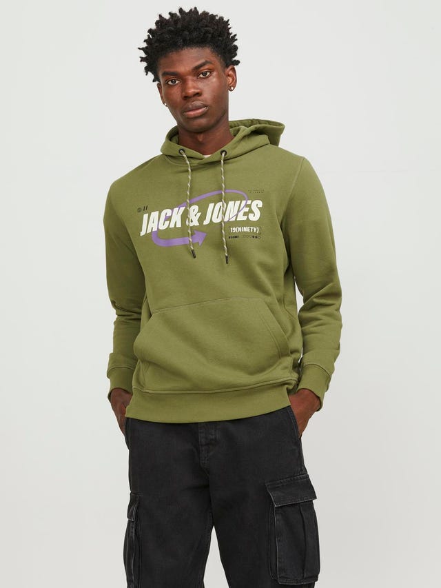 Jack & Jones Felpa con cappuccio Con logo - 12245714