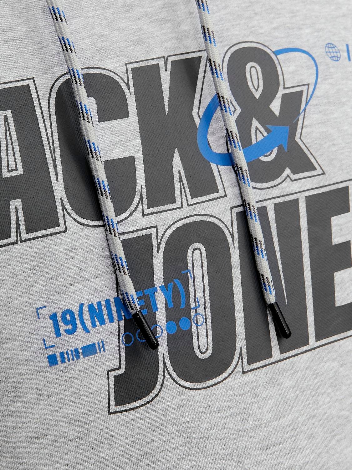 Logo & Grey Jack | Jones® Hoodie | Light
