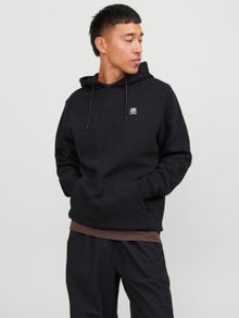 Jack & Jones Logó Kapucnis felső -Black - 12245754