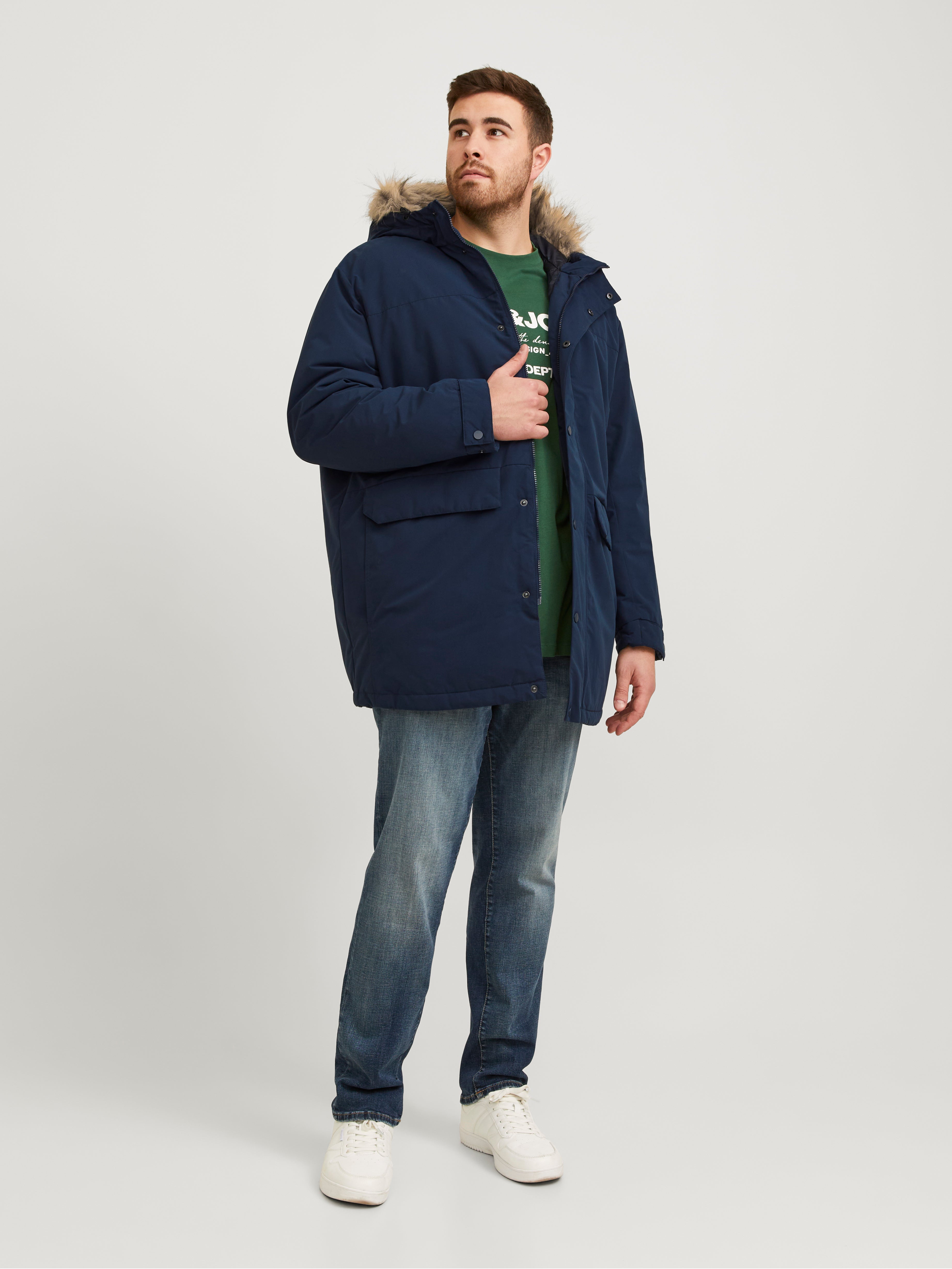 Jack and outlet jones arctic parka