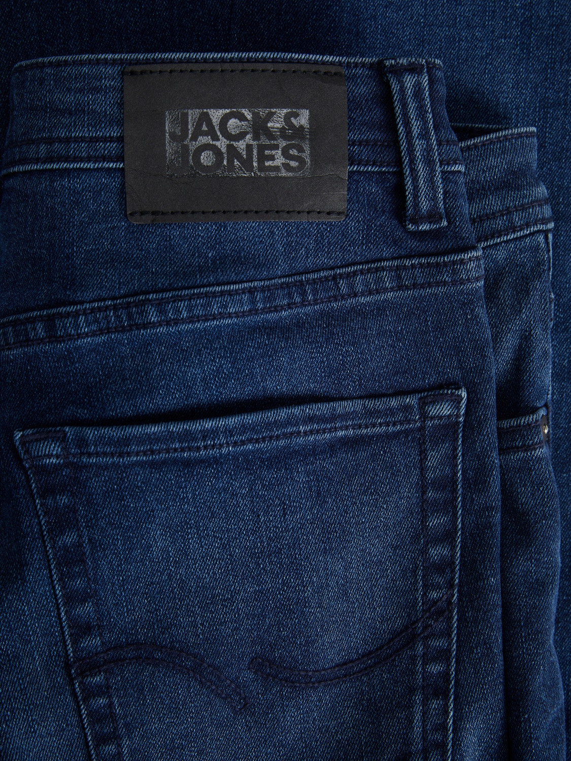Jack & Jones JJILIAM JJIORIGINAL SQ 350 Jeansy o kroju skinny Dla chłopców -Blue Denim - 12245827